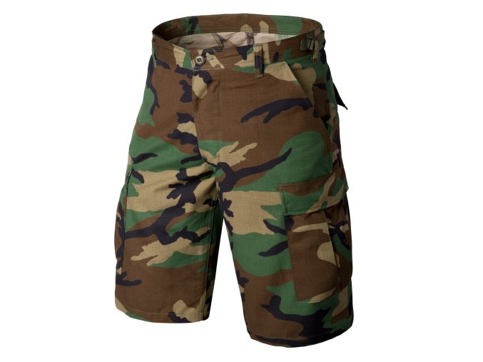 Kraťasy střih BDU rip-stop US WOODLAND (velikost 3XL)