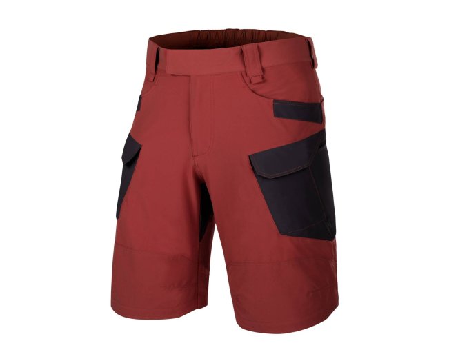 Kraťasy OTS® VersaStretch® Lite CRIMSON SKY/ČERNÉ (velikost 3XL)