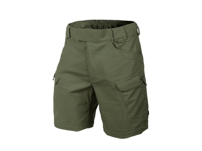 Kraťasy UTS URBAN TACTICAL® krátké 8,5" rip-stop ZELENÉ (velikost 3XL)