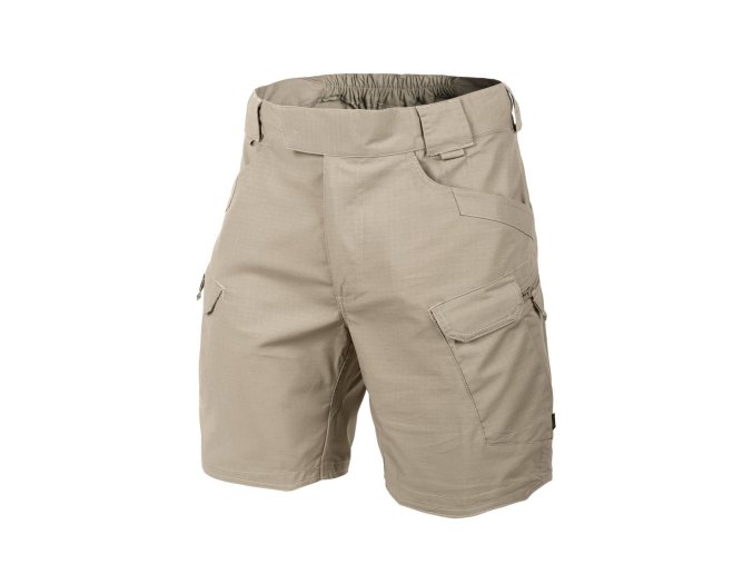 Kraťasy UTS URBAN TACTICAL® krátké 8,5" rip-stop BÉŽOVÉ (velikost 3XL)