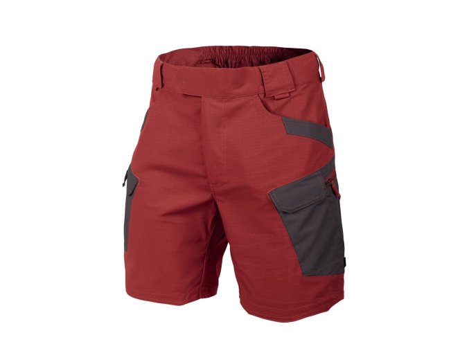 Kraťasy UTS URBAN TACTICAL® krátké 8,5" rip-stop CRIMSON SKY / ASH GREY (velikost 3XL)