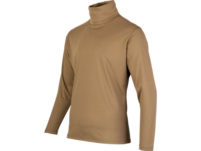 Triko TACTICAL ROLLNECK s dlouhým rukávem COYOTE (velikost 3XL)