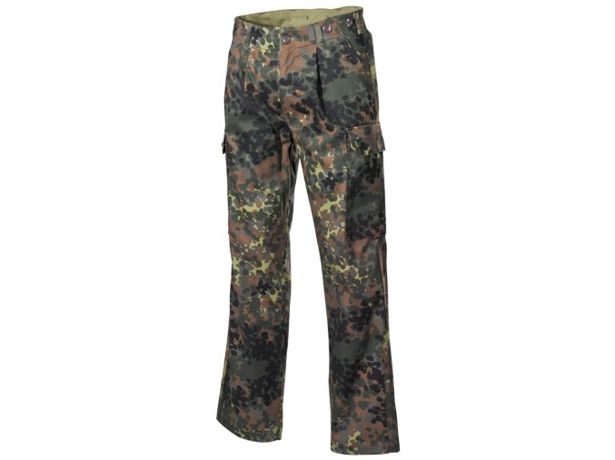 Kalhoty polní BW TL německé maskovaní FLECKTARN 5 barev (velikost 1)