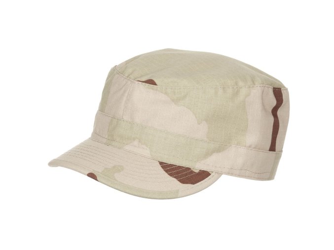 Čepice polní US střih BDU rip-stop 3-COL DESERT (velikost L)
