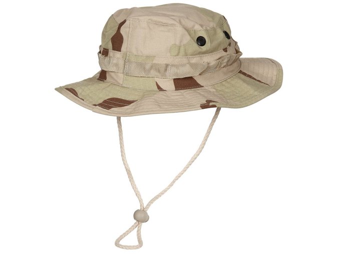 Klobouk US GI rip-stop 3-COL DESERT (velikost L)