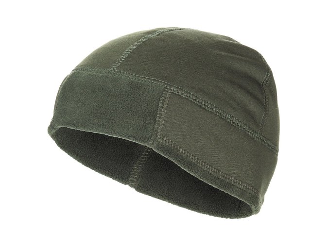 Čepice fleece extra teplá ZELENÁ (velikost 54-58)