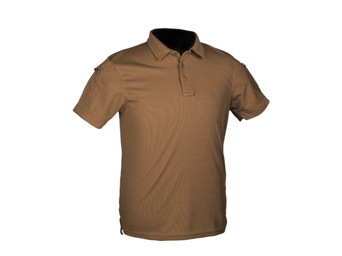Triko/polokošile TACTICAL krátký rukáv COYOTE (velikost 3XL)