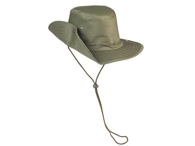 Klobouk BUSH s drukem ZELENÝ (velikost L)
