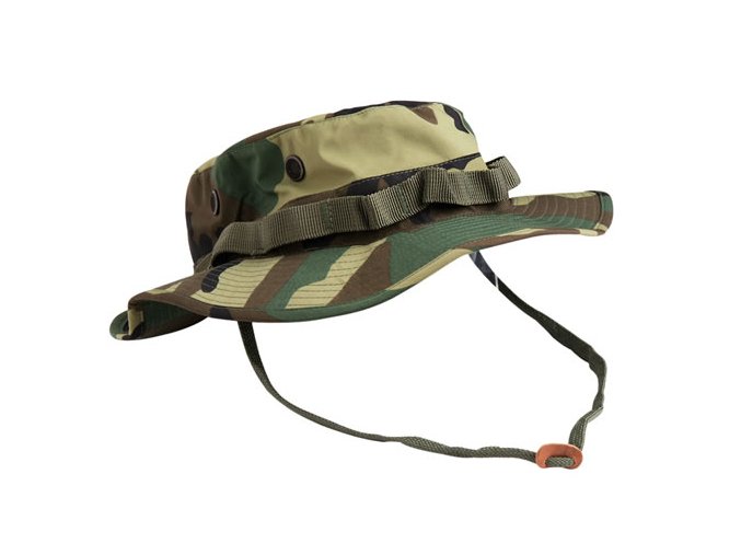 Klobouk US typ GI nepromokavý WOODLAND (velikost L)