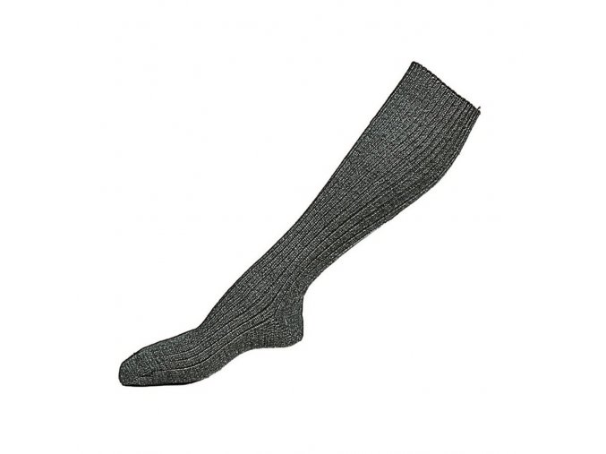 Ponožky podkolenky BW zimní ŠEDÉ