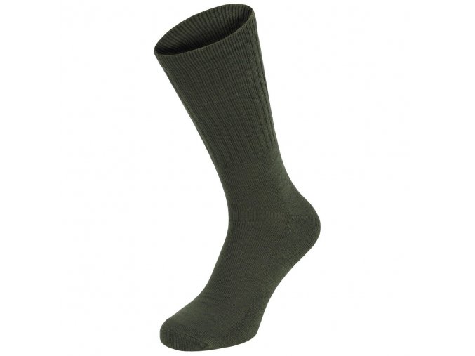 Ponožky ARMY středně vysoké ZELENÉ set 3-párů v balení