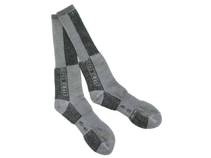Ponožky FOX zimní POLAR ZELENÉ/ŠEDÉ (velikost 39-41)