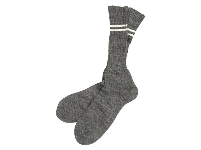 Ponožky WH vysoké ŠEDÉ repro