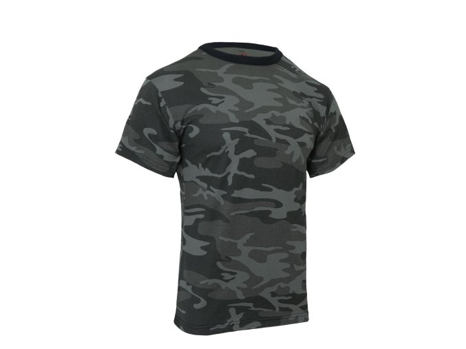Triko Midnight BLACK CAMO (velikost 3XL)