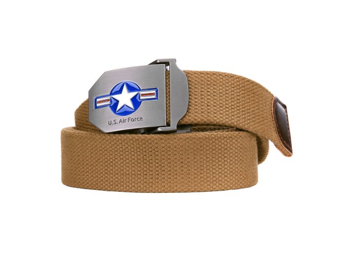 Opasek USAF WWII plátěný COYOTE (velikost 115)