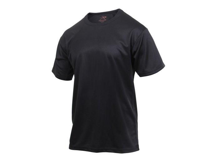 Triko funkční rychleschnoucí Quick Dry Moisture Wicking ČERNÉ (velikost 3XL)