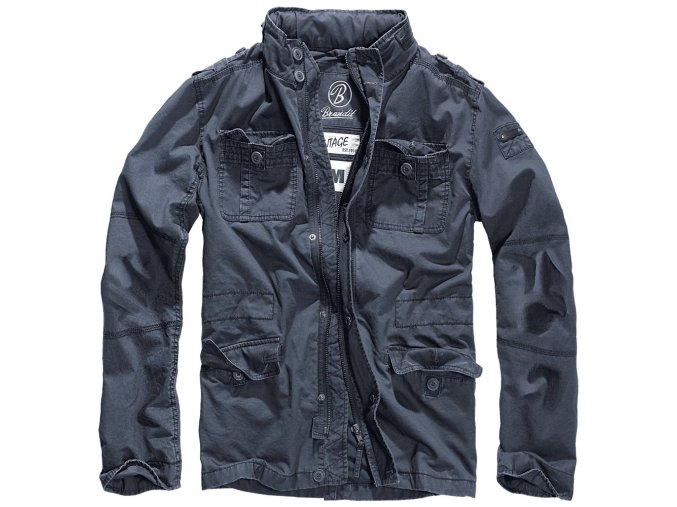 Bunda BRITANNIA JACKET MODRÁ (velikost L)