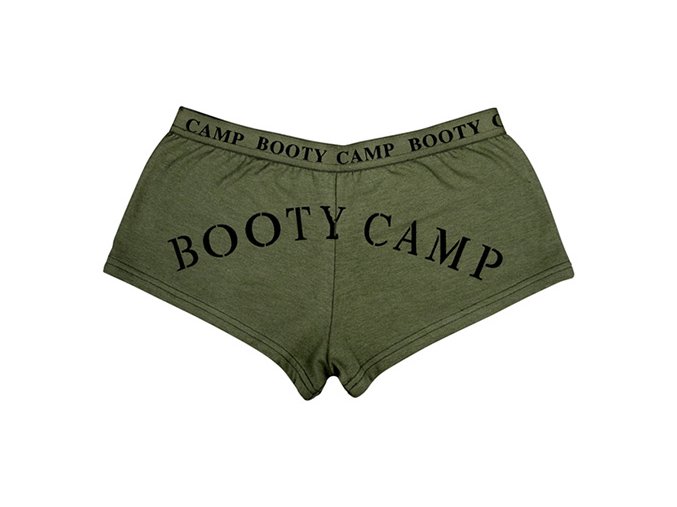 Kalhotky BOOTY CAMP ZELENÉ (velikost L)