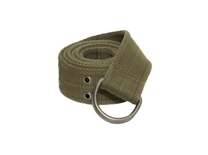 Opasek dámský VINTAGE D-RING ZELENÝ (velikost 135)