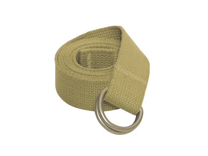 Opasek MILITARY D-RING EXPEDITION KHAKI (velikost 135)