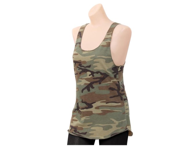 Tílko dámské RACERBACK WOODLAND (velikost L)