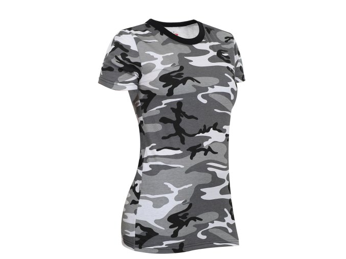 Triko dámské prodloužené CITY CAMO (velikost L)