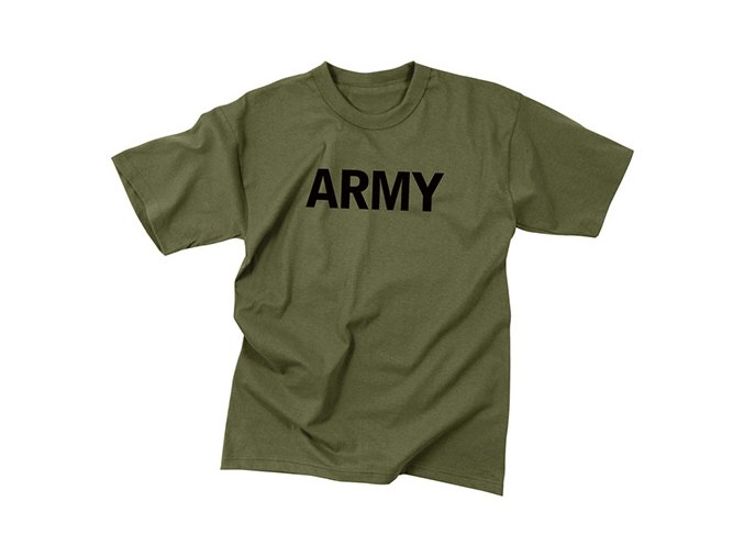 Triko ARMY ZELENÉ (velikost 3XL)