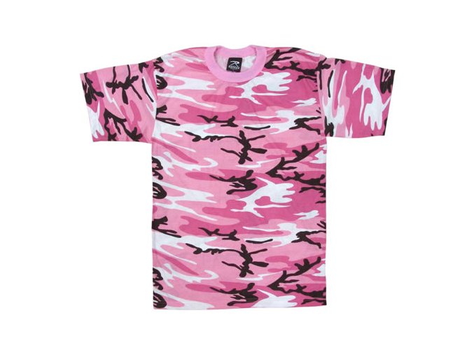 Triko dětské PINK CAMO (velikost L)