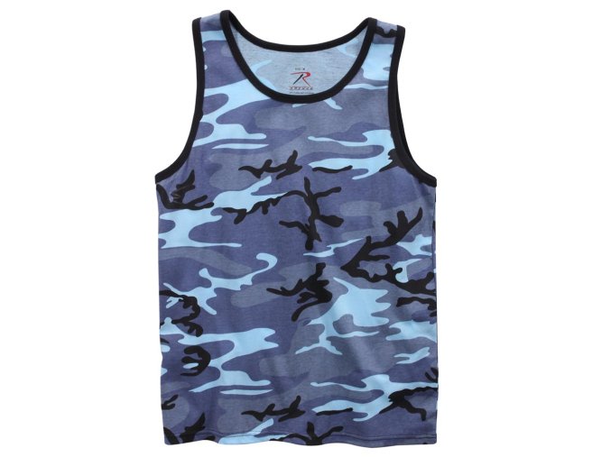 Tílko SKY BLUE CAMO (velikost L)