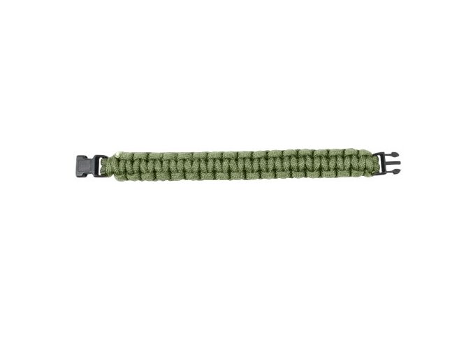 Náramek SURVIVAL PARACORD OLIV