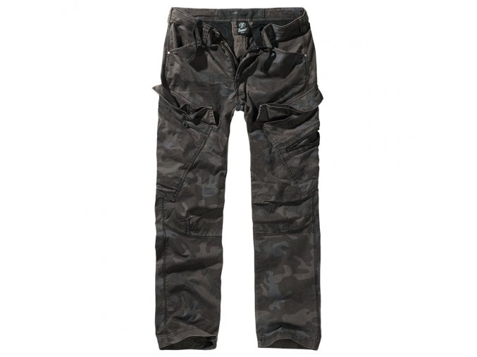 Kalhoty ADVEN SLIM FIT DARK CAMO