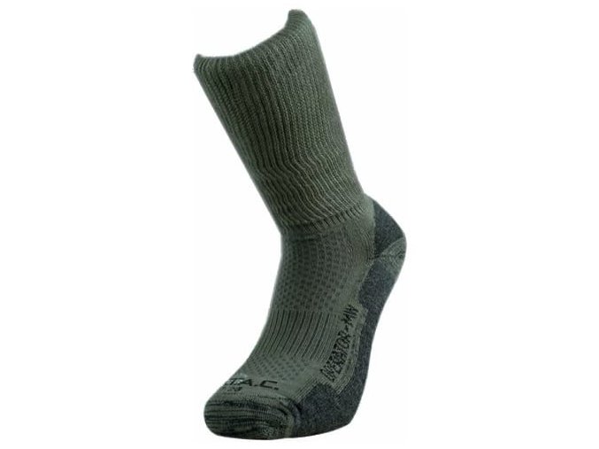Ponožky BATAC Operator Merino Wool ZELENÉ (velikost 34-35)