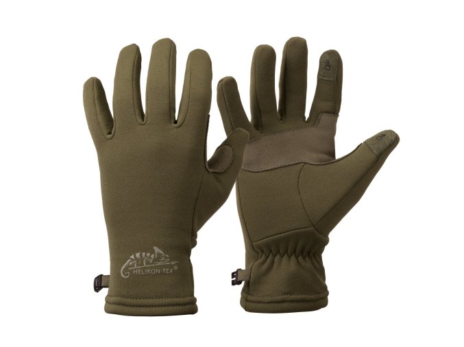 Rukavice TRACKER OUTBACK synt. kůže OLIVE GREEN (velikost L)