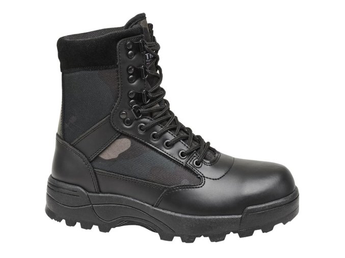 Boty TACTICAL 9 dírkové DARK CAMO (velikost 39)