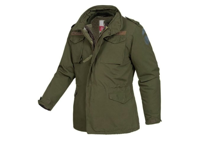 Bunda US M65 REGIMENT s vložkou ZELENÁ (velikost 5XL)