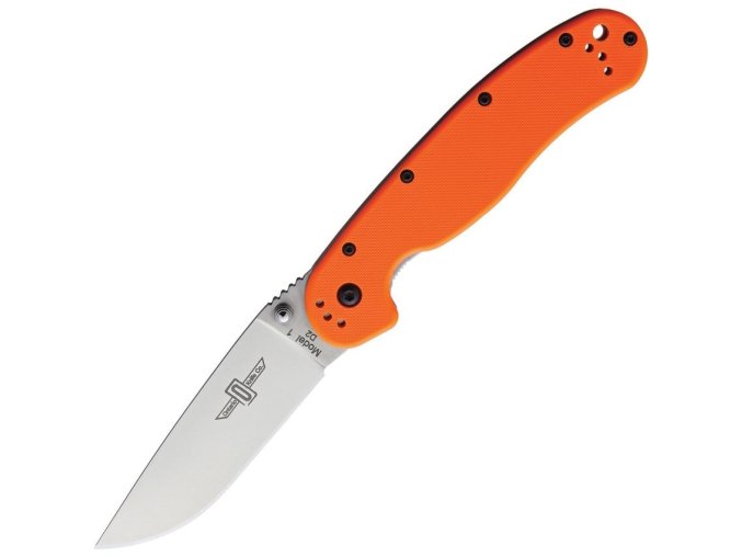Nůž zavírací RAT I čepel D2 ORANŽOVÝ