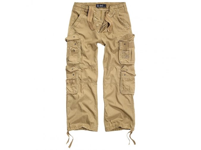 Kalhoty PURE vintage KHAKI