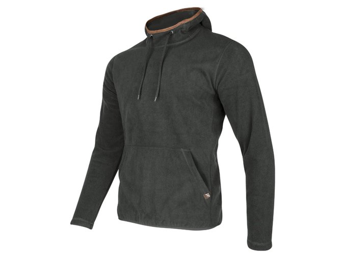 Mikina s kapucí COUNTRY fleece ŠEDÁ (velikost 3XL)