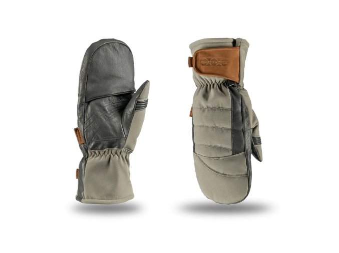 Rukavice POLAR palcové GUNMETAL (velikost S-M)