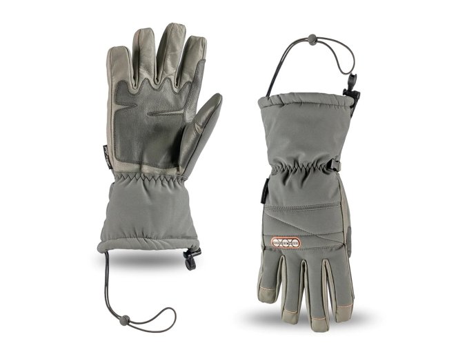 Rukavice WINTER zateplené GUNMETAL (velikost S-M)