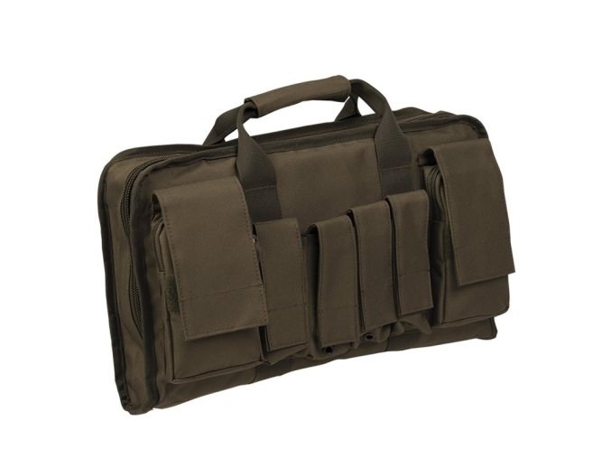 Taška TACTICAL na pistoli velká ZELENÁ