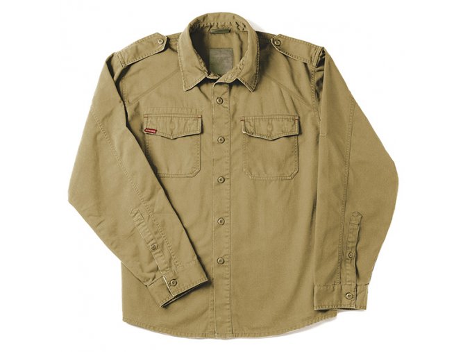 Košile VINTAGE FATIGUE  KHAKI