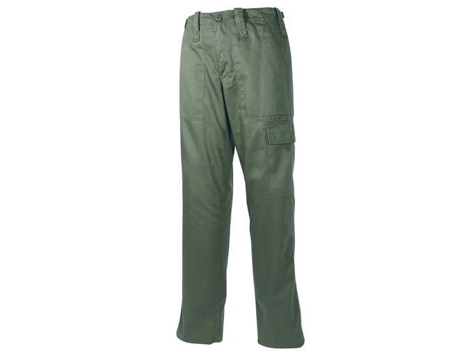 Kalhoty britské LIGHTWEIGHT ZELENÉ (velikost 90/80/96)
