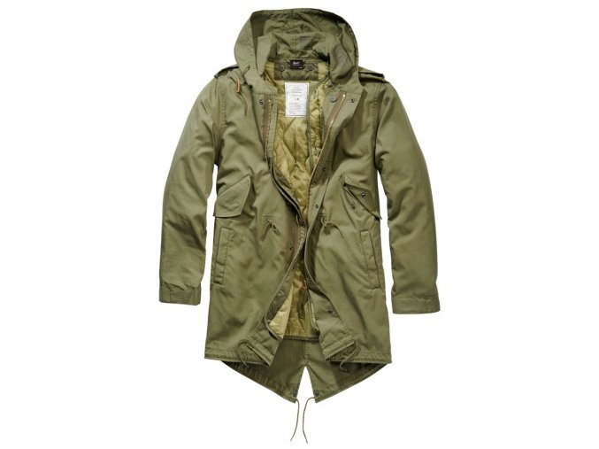 Bunda US M51 FISHTAIL PARKA ZELENÁ