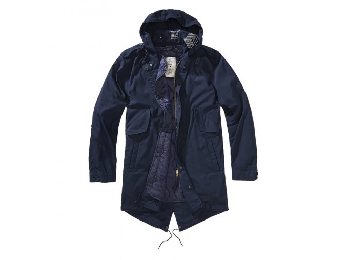 Bunda US M51 FISHTAIL PARKA MODRÁ