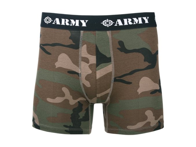 Trenýrky Boxer ARMY maskáčové