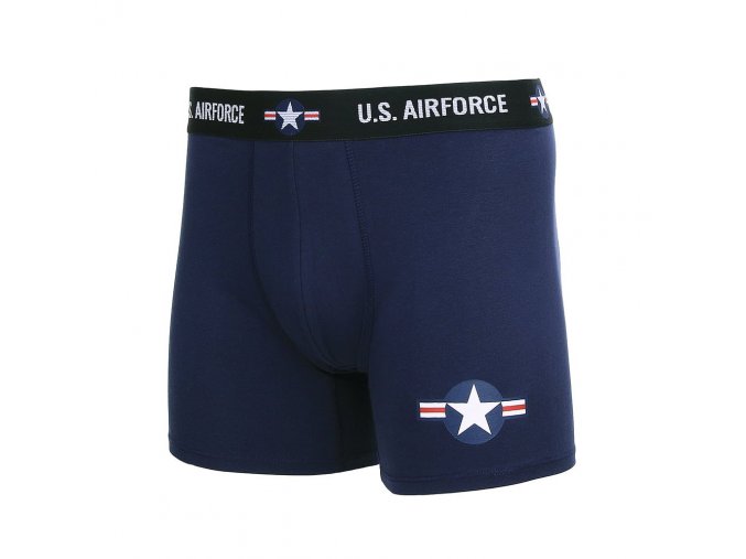 Trenýrky Boxer US Airforce MODRÉ