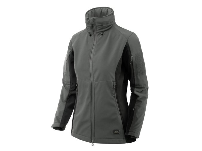 Bunda dámská GUNFIGHTER SHADOW GREY/ČERNÁ (velikost 3XL)