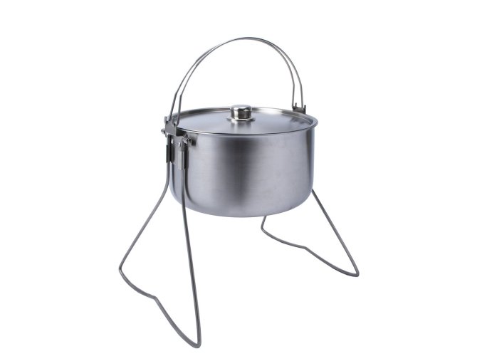 Kotlík nerezový HORDEN 10ltr. dvojité držadlo + nožičky