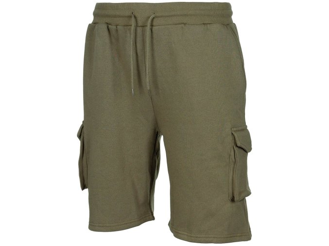 Kraťasy teplákové JOGGER ZELENÉ (velikost 3XL)